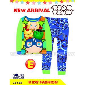 piyama anak cowok marvel hijau BMB10121 J2 Marvel TsumTsum