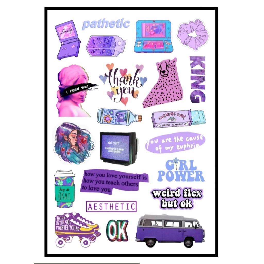 

PD // STICKER TUMBLR CUSTOM