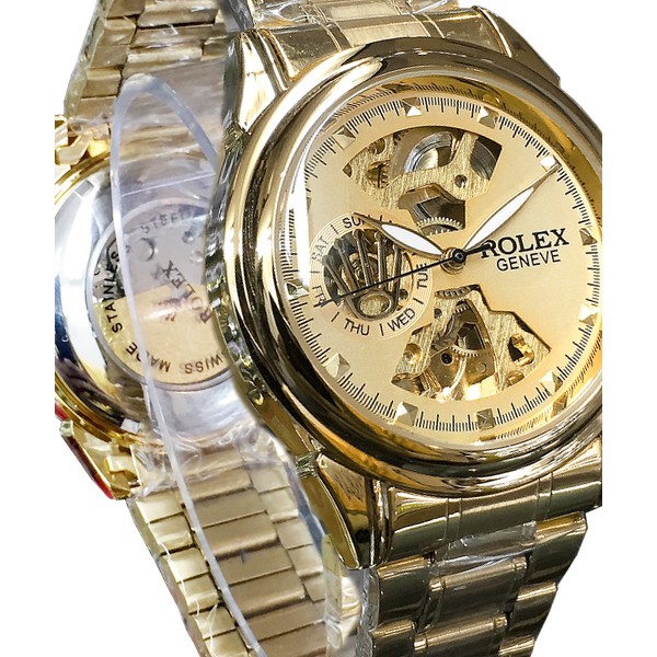 ROLEX SKELETON CHAIN FULLGOLD EMA