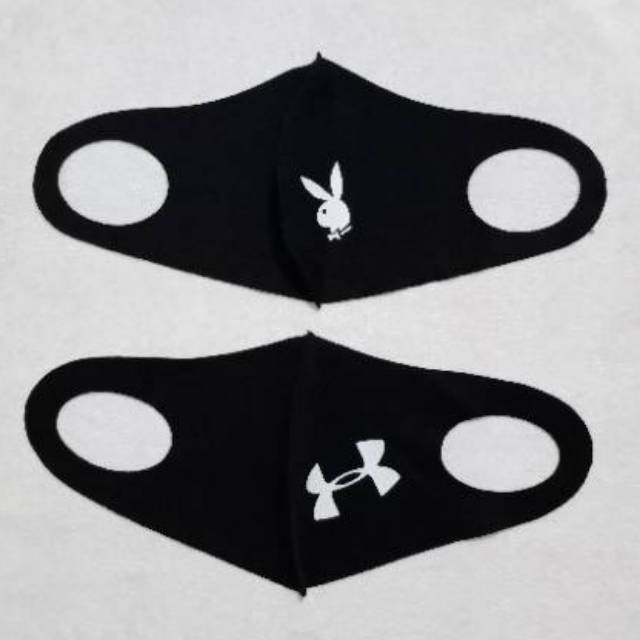 MASKER KAIN SCUBA MOTIF LOGO 5