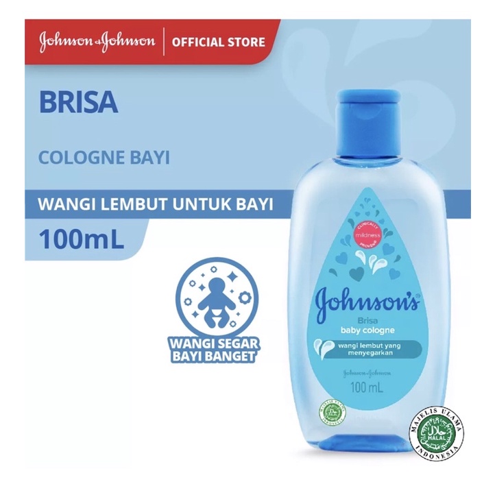 Johnson&amp;Johnson Cologne 100ml baby oil johnson 125ml