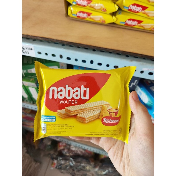 

NABATI WAFER KEJU COKELAT 50 GR