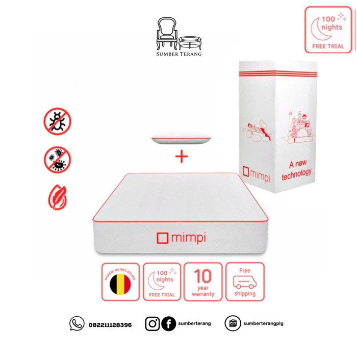 Kasur Mimpi Luxury / Matras Mimpi / Kasur Matras Springbed Latex