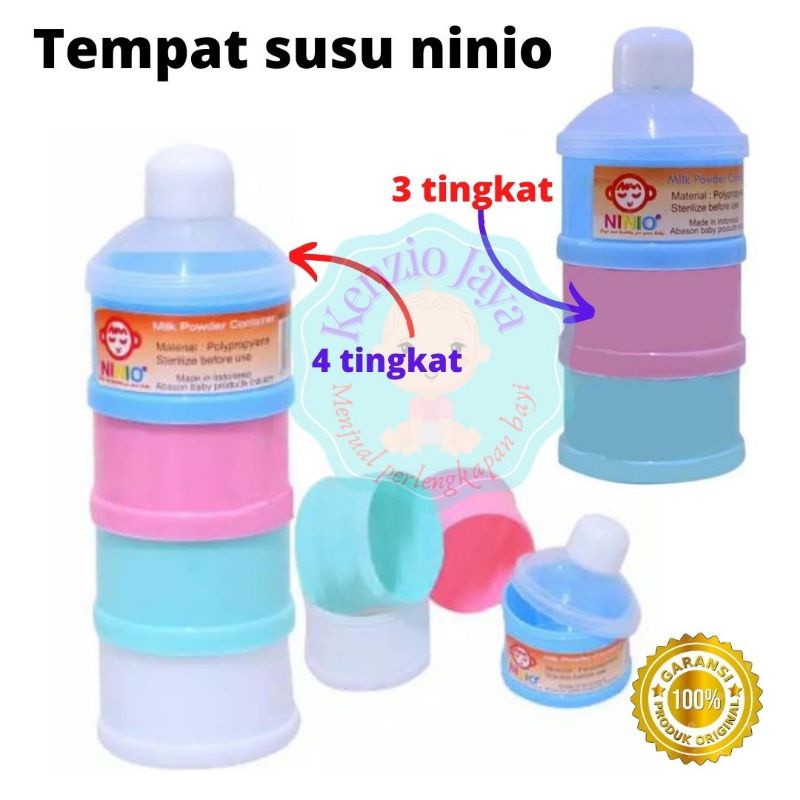 Tempat susu anak 3 tingkat 4 tingkat ninio