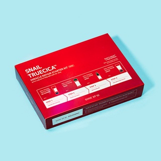 [Ready stok]Some By Mi Snail Truecica Miracle Repair Starter Kit set of 4