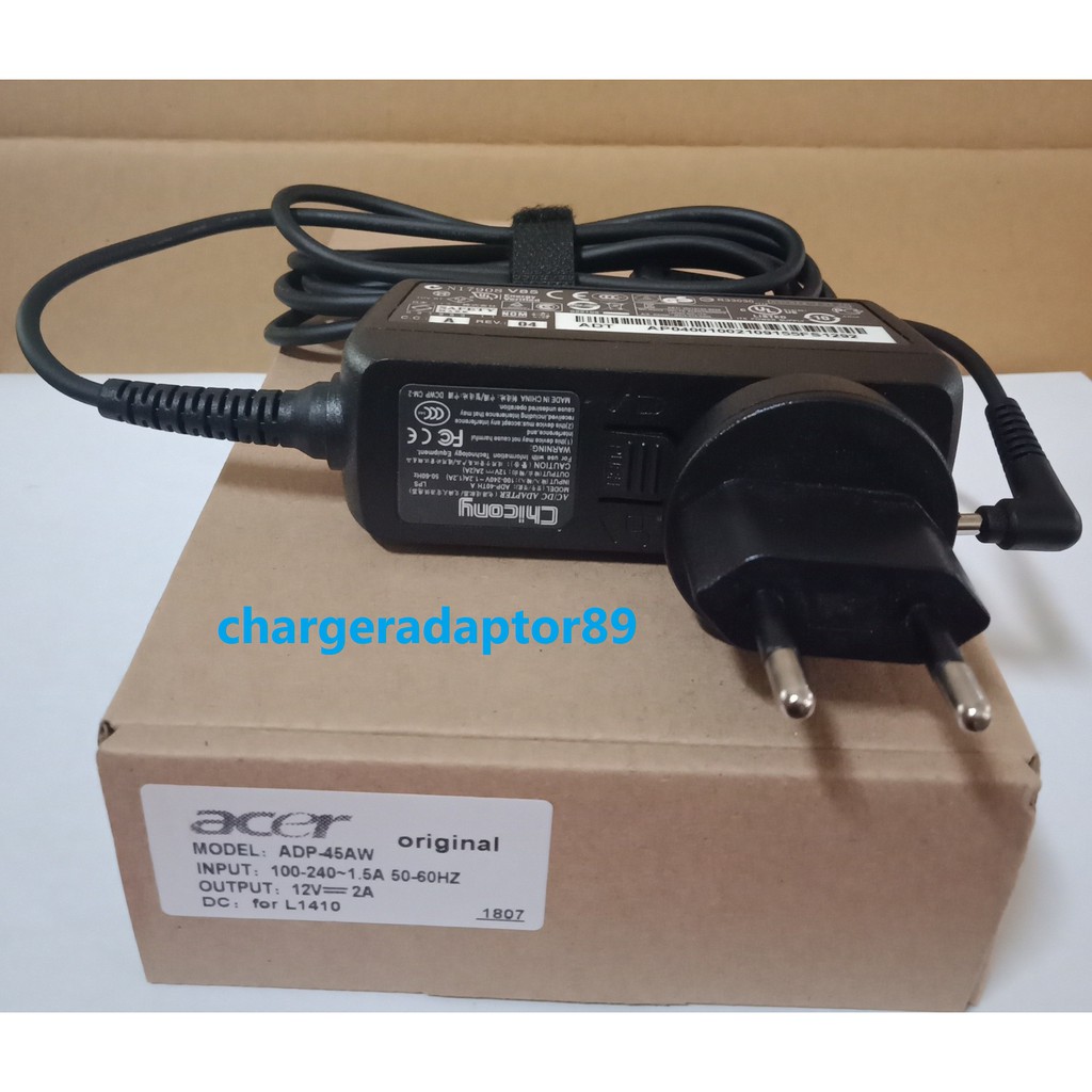 CHARGER ADAPTOR LAPTOP ACER 12V 2A FOR L1410