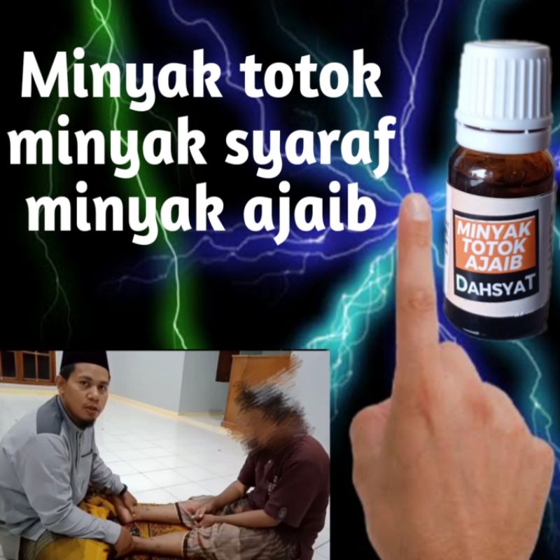 minyak totok,minyak syaraf/10ml,minyak ajaib, minyak jari petir