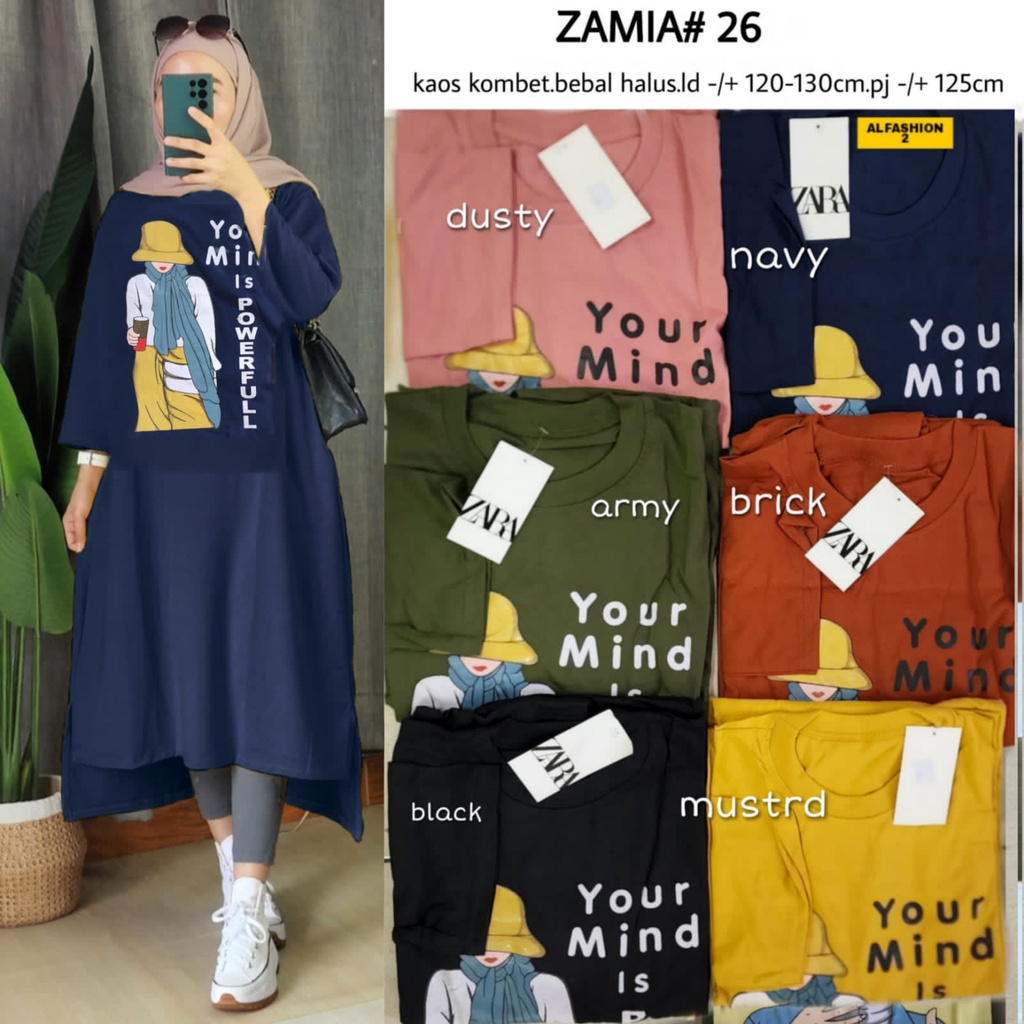 zamia #26 tunik oversize by Alfashion 24/9