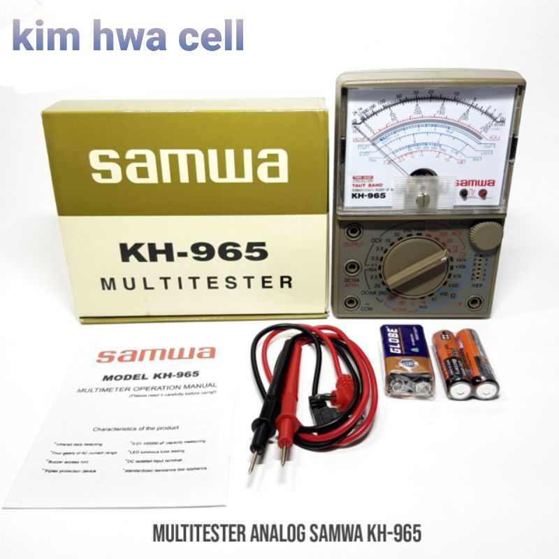 MULTITESTER ANALOG SAMWA KH-965
