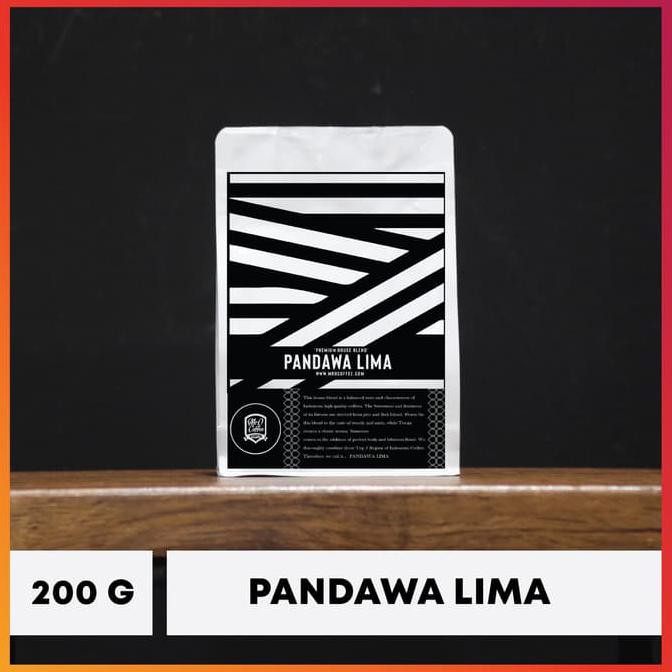 

Premium! Kopi House Blend Pandawa5 100% Biji Kopi Arabika Specialty - Biji Sangrai Terbaru