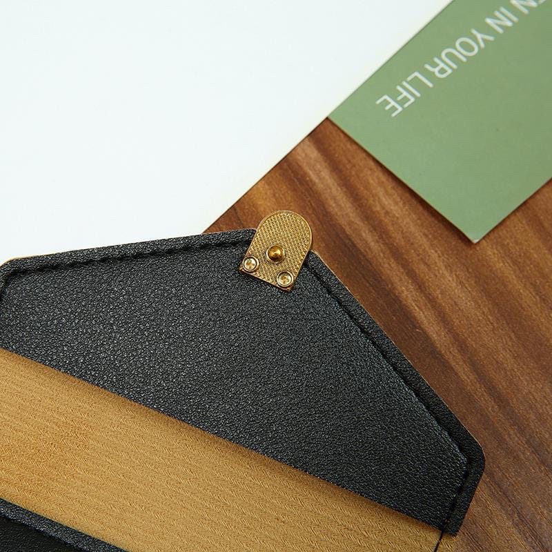DOMPET LIPAT WANITA IMPORT WARNA HITAM