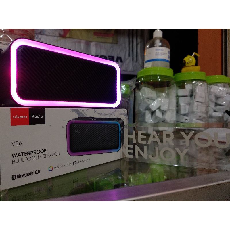 Speaker Bluetoth Vivan VS6+RGB
