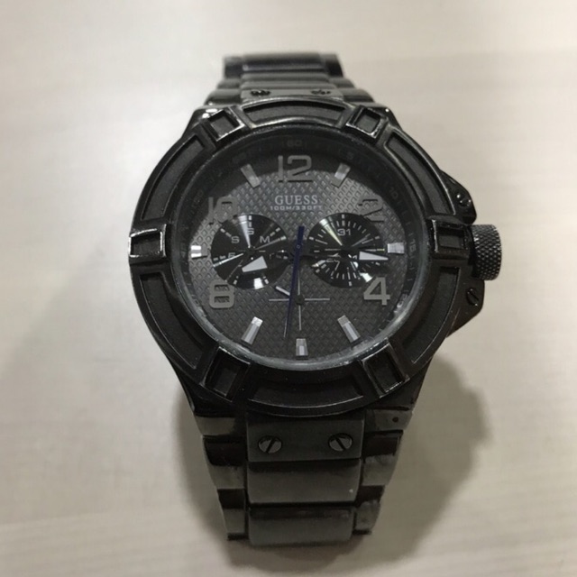 Guess Watch Stainless Steel Jam Tangan Pria