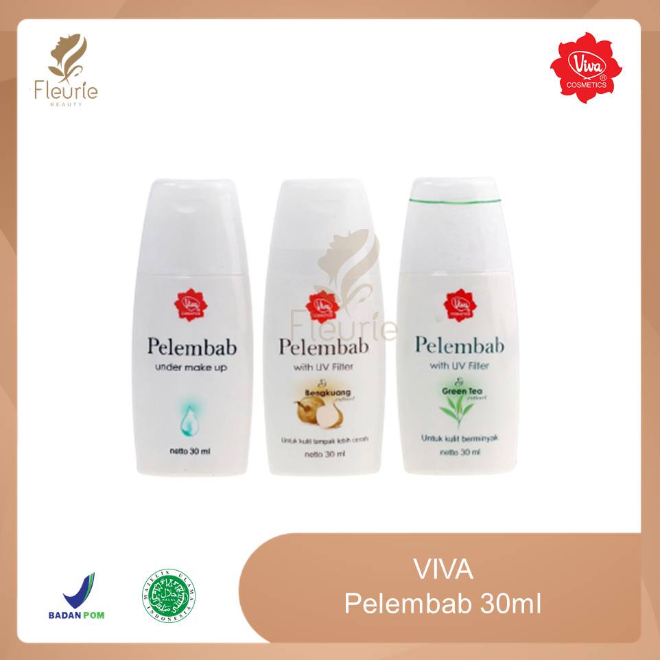 VIVA Pelembab 30ml (Original/Bengkuang/Green Tea) Original BPOM