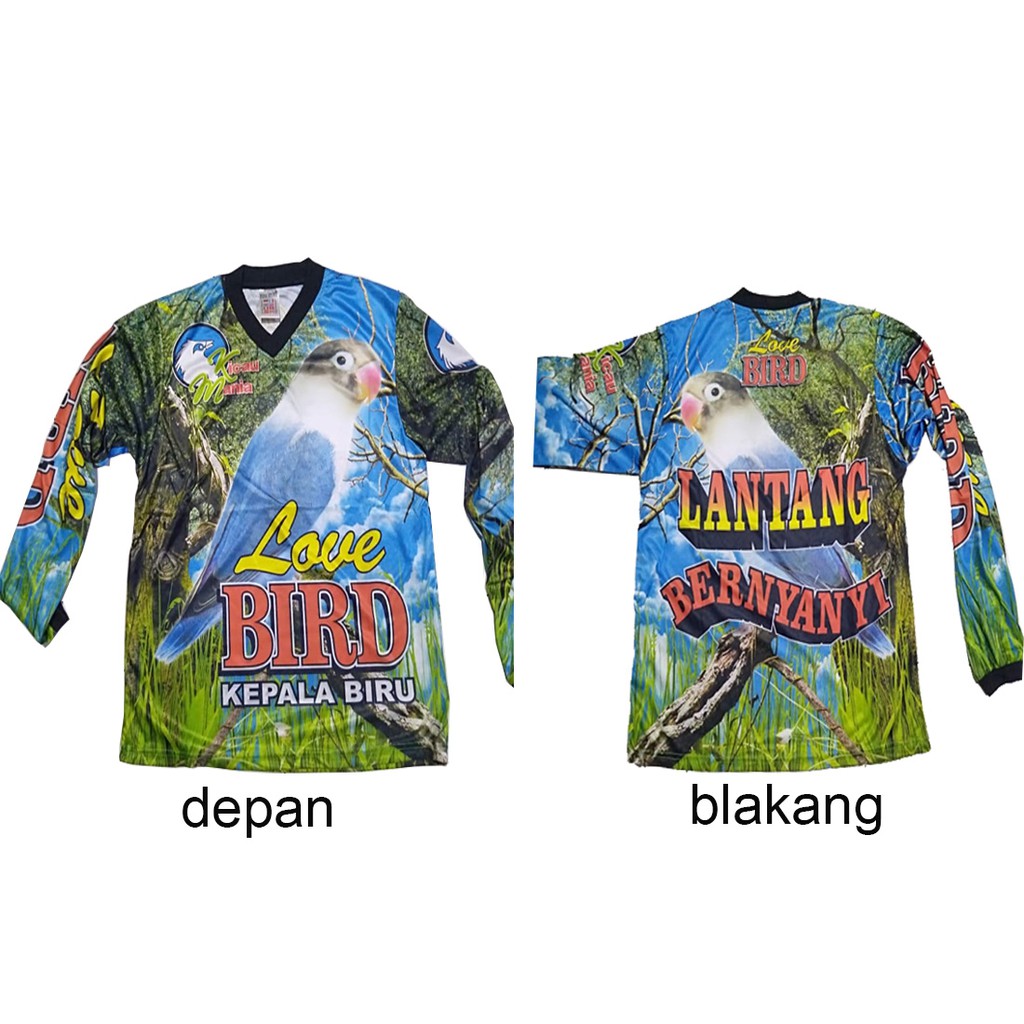 KAOS KICAU MANIA LENGAN PANJANG