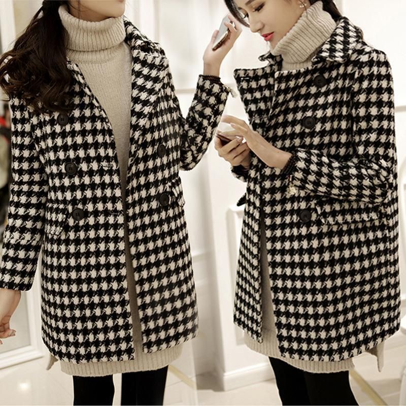 COAT RUELLA JAKET WOOL  PREMIUM WANITA MUSIM DINGIN KOREA TURKI