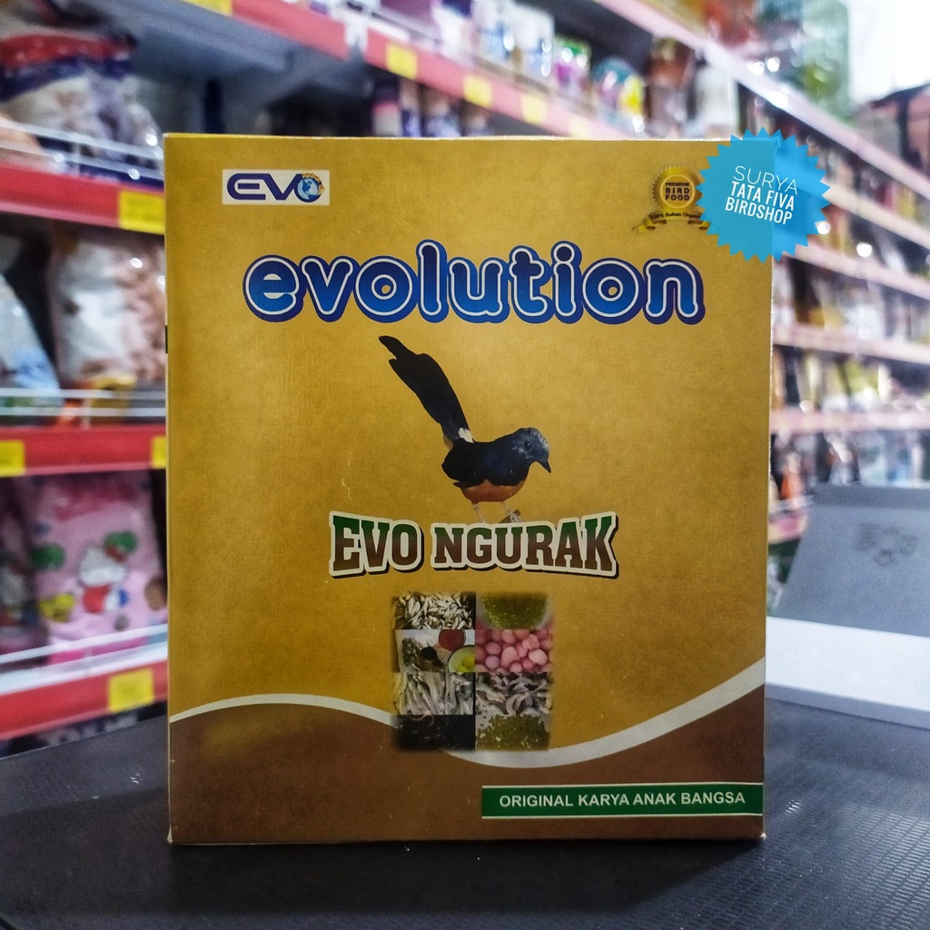 Voer Evolution EVO NGURAK Murai Batu pakan burung mabung ngurak merontokan bulu