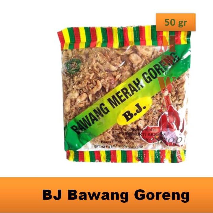 

(50 gr) BAWANG BJ Bawang Merah Goreng BJ / Bawang Goreng Bawang Goreng Instant Berkualitas