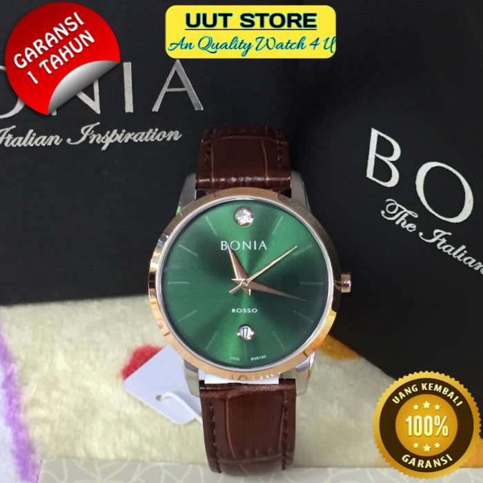 Jam Tangan Bonia Pria Jam Bonia Pria Bonia BNR180-2382 Sapphire Garansi