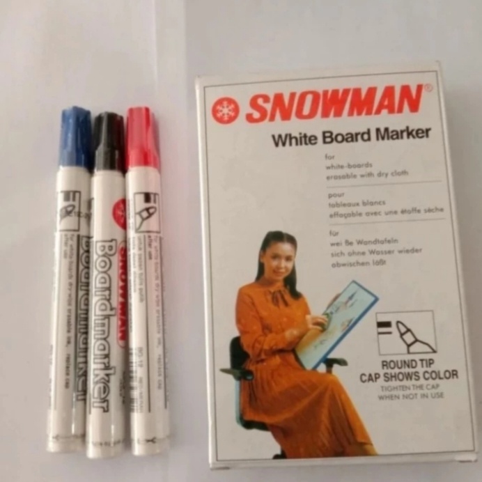 

Spidol Snowman Boardmaker/ White Board / Non Permanen(1pcs)