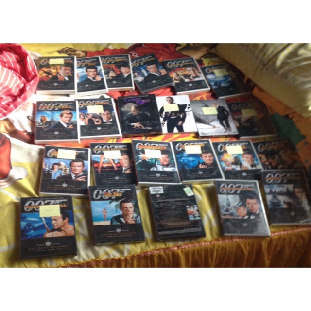 Jual Paket Lengkap DVD Film James Bond Original