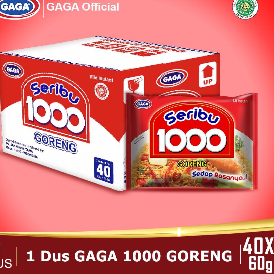 

ㅀ GAGA 1000 Goreng (1 dus = 40 pcs Harga Grosir) HOT ITEM 2787 ◘