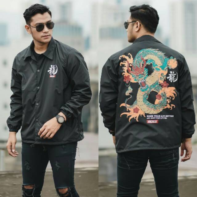 Jaket Coach Dragon Yakuza ori murah terbaru
