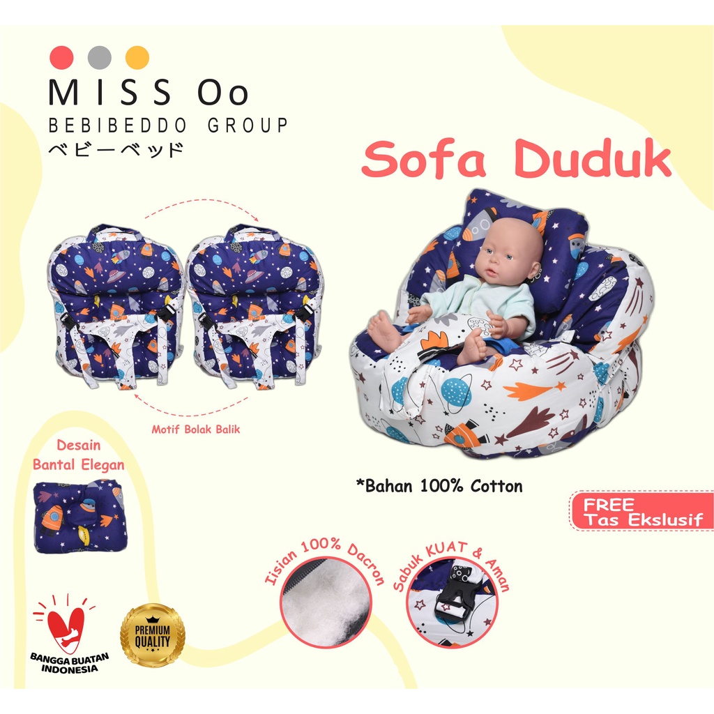 sofa bayi multifungsi / sofa bayi gesper jumbo / sofa bayi duduk jumbo