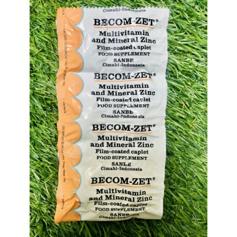 BECOMZET BECOM ZET BECOM-Z MULTIVITAMIN DAN ZINC MURAH Becomzet Becom Z Vitamin Becom Sehat Tubuh