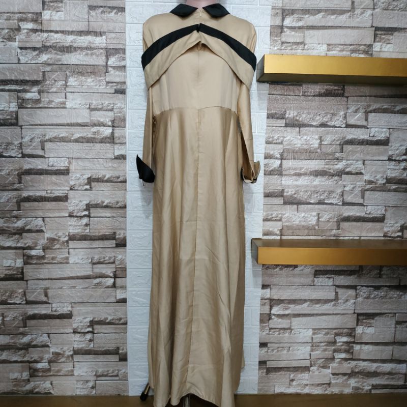 Baju gamis/Baju gamis kerah/baju gamis polos/baju gamis model