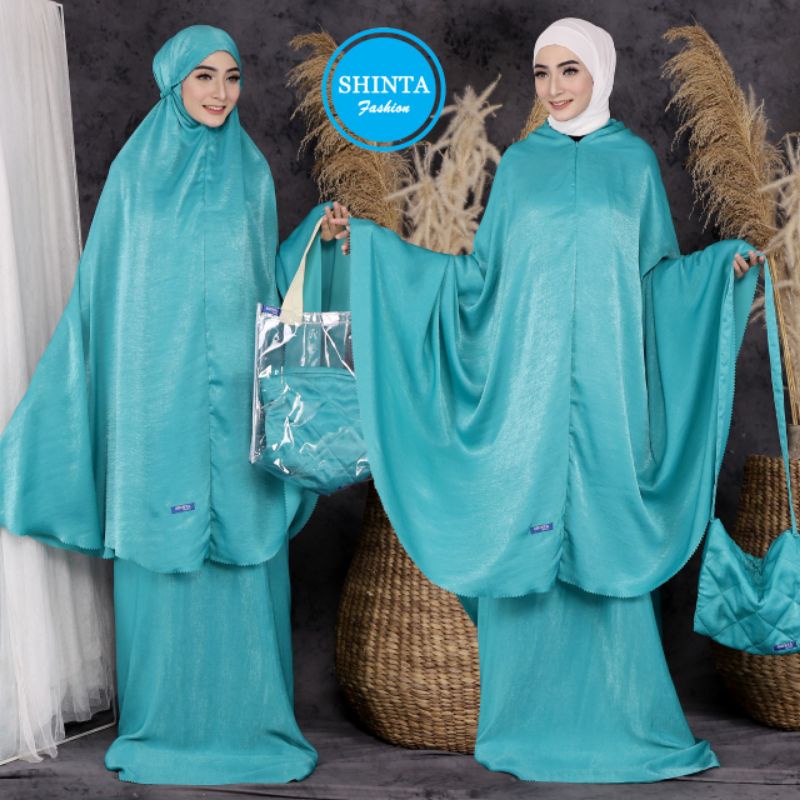 Mukena SYARIFAH berbahan Zara Silk