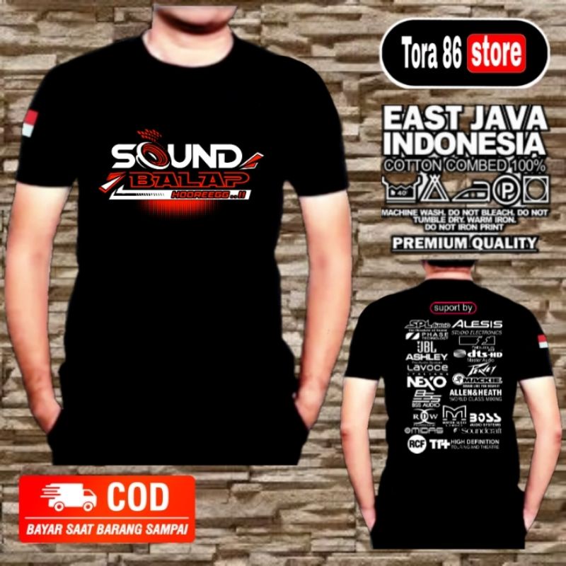 kaos sound balap