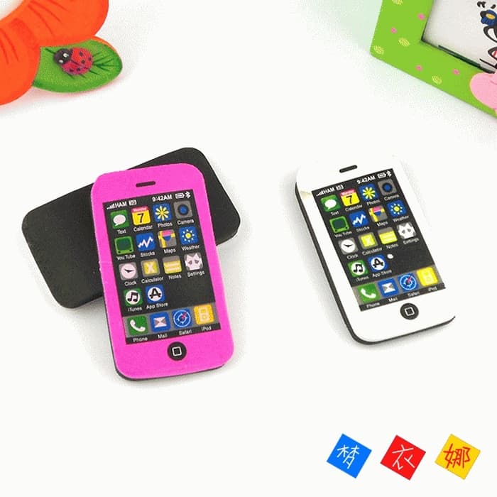 

Penghapus Pensil Unik / Lucu Berbentuk Smartphone Mini