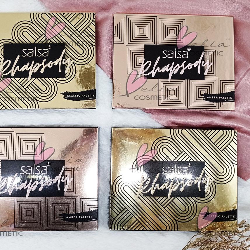 Gratis ongkir|SQ34|❤ BELIA ❤ SALSA Rhapsody Face Palette Eyeshadow Contour Highlighter Blush On ✔️BP