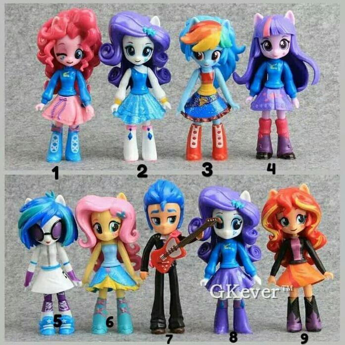 Mainan Anak Perempuan Boneka Figure My Little Pony Equestria Girl