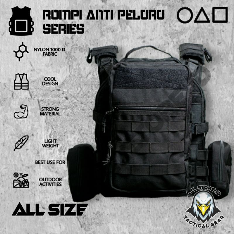 ROMPI ANTI PELURU / ROMPI VEST / ROMPI TEMPUR