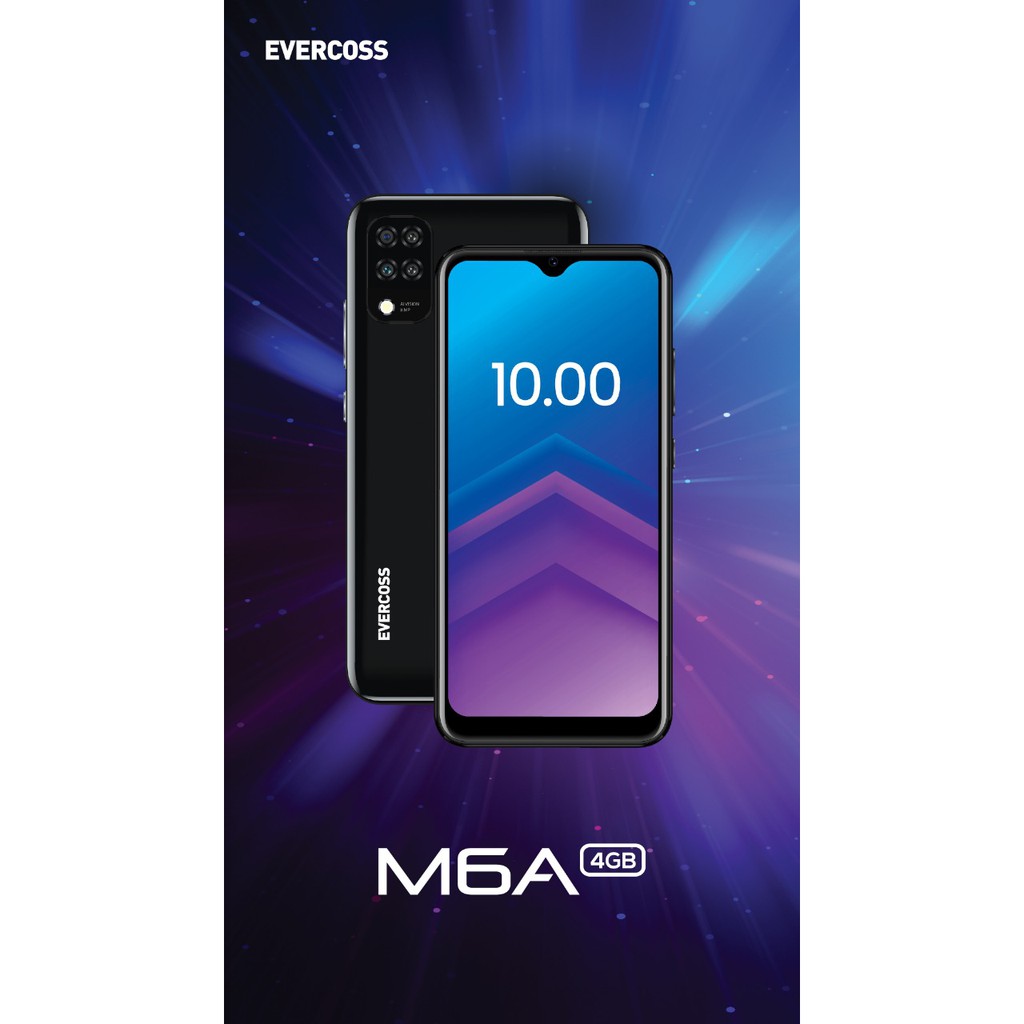 Smartphone Evercoss M6A 6.088" 4G 4-32 GB & 3-16 GB