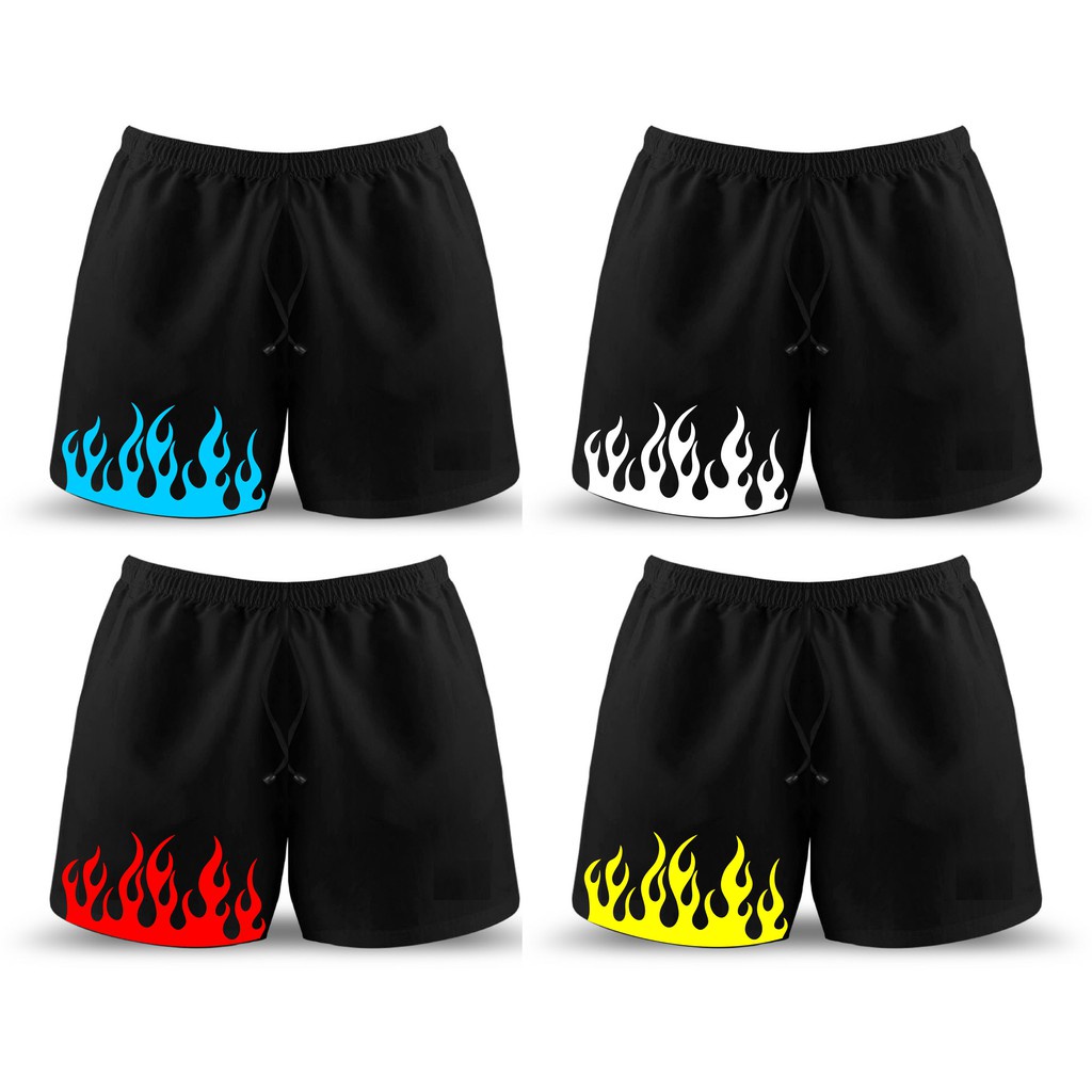 Celana pendek api boxer api boxer fire celana boxer api pria wanita