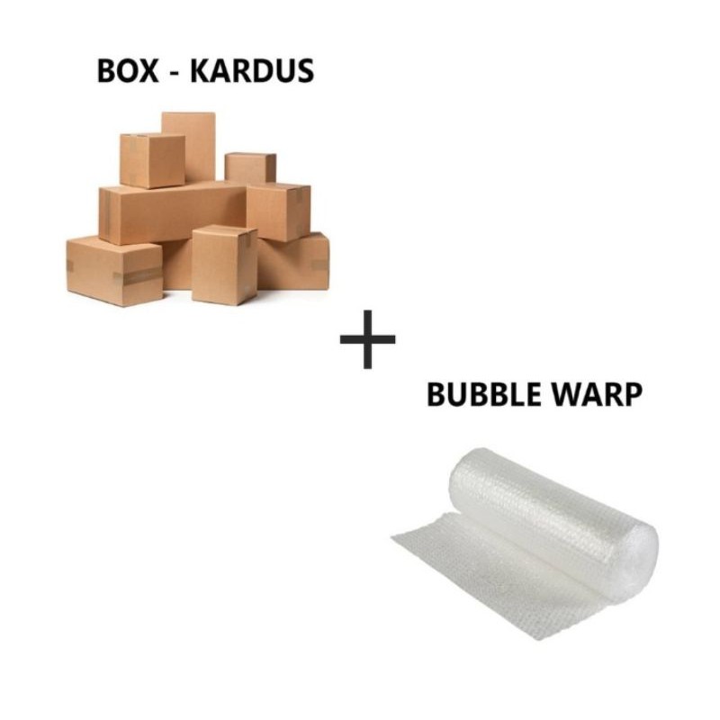 

[EXTRA] Bubble wrap tambahan + Sticker fragile / packing kardus