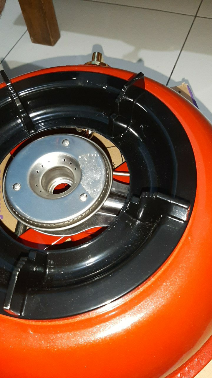 Hock Mutiara Deluxe 100md Kompor Gas 1 Tungku Si Api Biru - Warna Merah (paling Larisss)