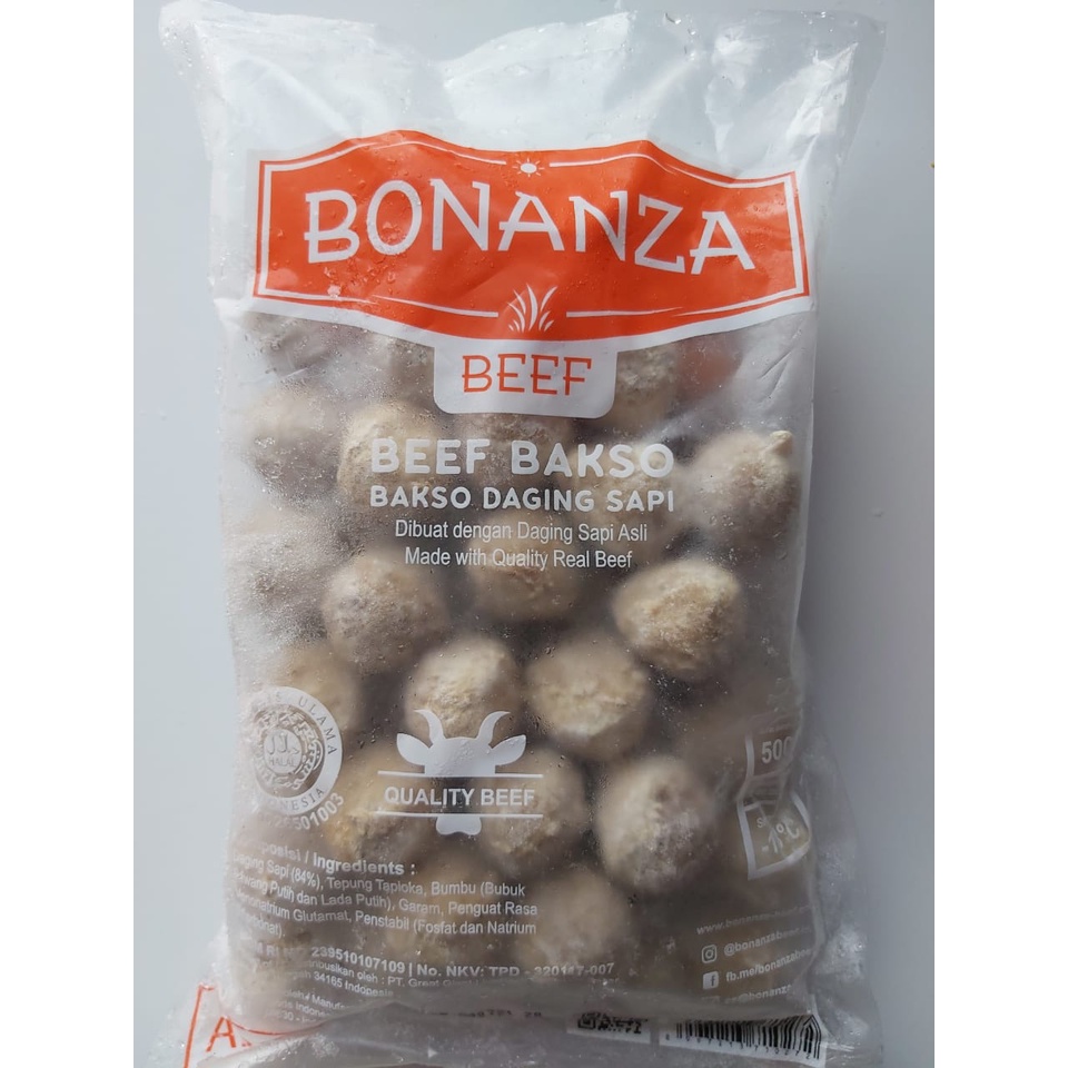 Jual Bonanza Beef Bakso [bakso Daging Sapi] Shopee Indonesia