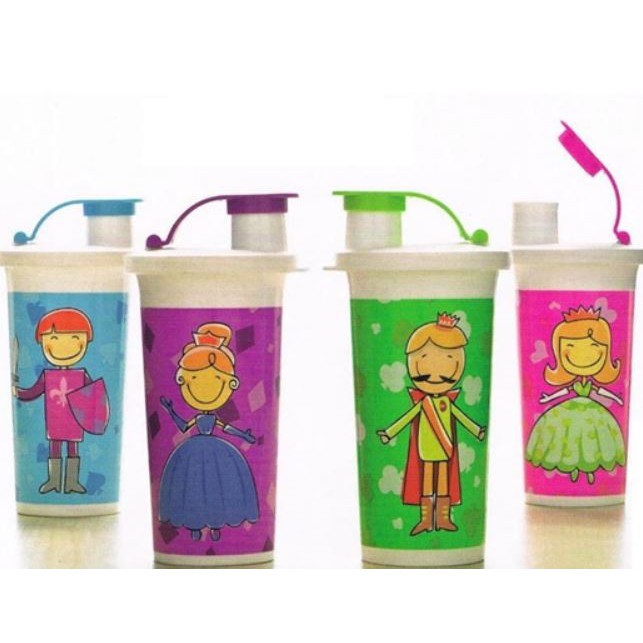 Preloved Tempat minum anak tumblr Tupperware royal family like new