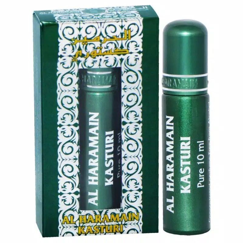 Parfum Arab Non Alkohol Al Haramain Kasturi 10ml Original UEA