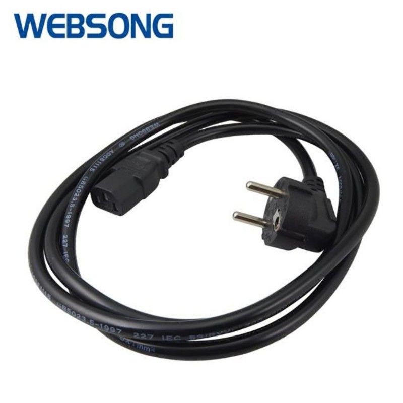 Kabel Power CPU Desktop 1.8M 3M 5M 3x1mm OD7.0 1000watt WEBSONG