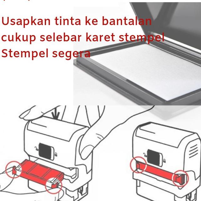 Harga Terbaik Tinta stempel permanen expired date - kode produksi ke plastik kemasan, foil bag, sticker | Nobu Ink