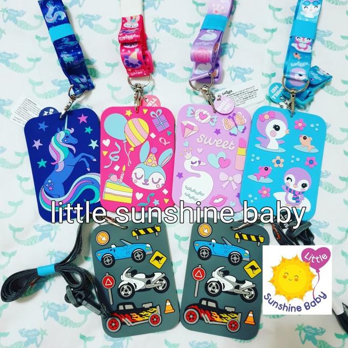 

Smiggle Lanyard Name Tag ID Card New Motif 4 Ori