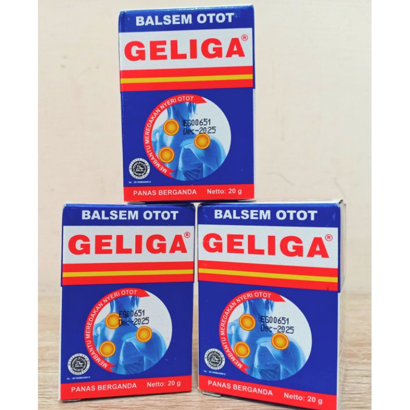 BALSEM GELIGA 40G,20G,10G