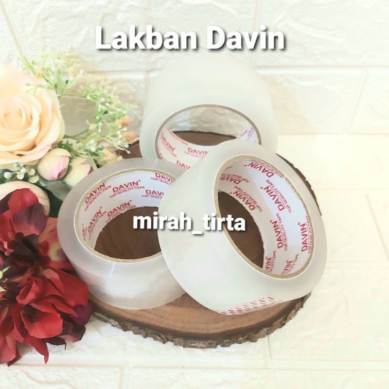 

ISOLASI LAKBAN DAVIN MURAH LAKBAN 80 YARD_LAKBAN PACKING OLSHOP TEBAL
