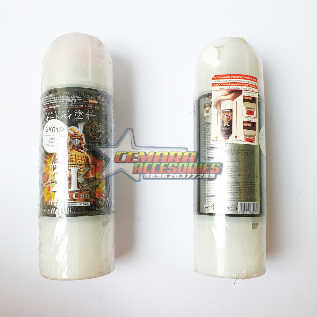 

Pilox Samurai Paint Clear 2K01P 300ml - Cat Semprot