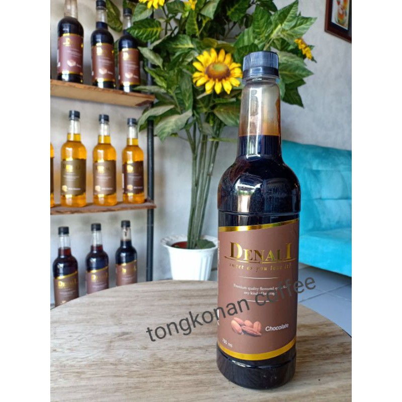 

chocolate denali syrup 750ml | sirup minuman